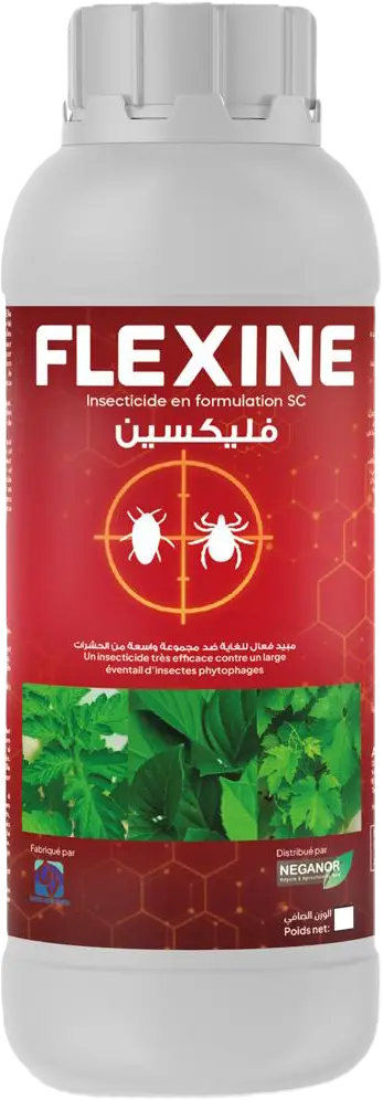 Insecticide-acaricide Flexine — Abamectine + Spirotétramate — distribué par NEGANOR