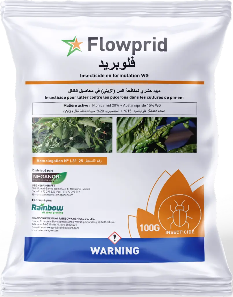 Insecticide Flowprid — Flonicamide + Acétamipride — distribué par NEGANOR